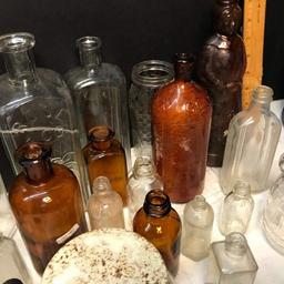 Large Lot of Vintage Bottles