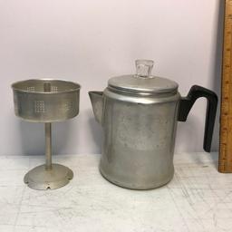 Vintage Aluminum Percolator by Century