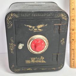 Vintage Combination Safe Bank with Combination