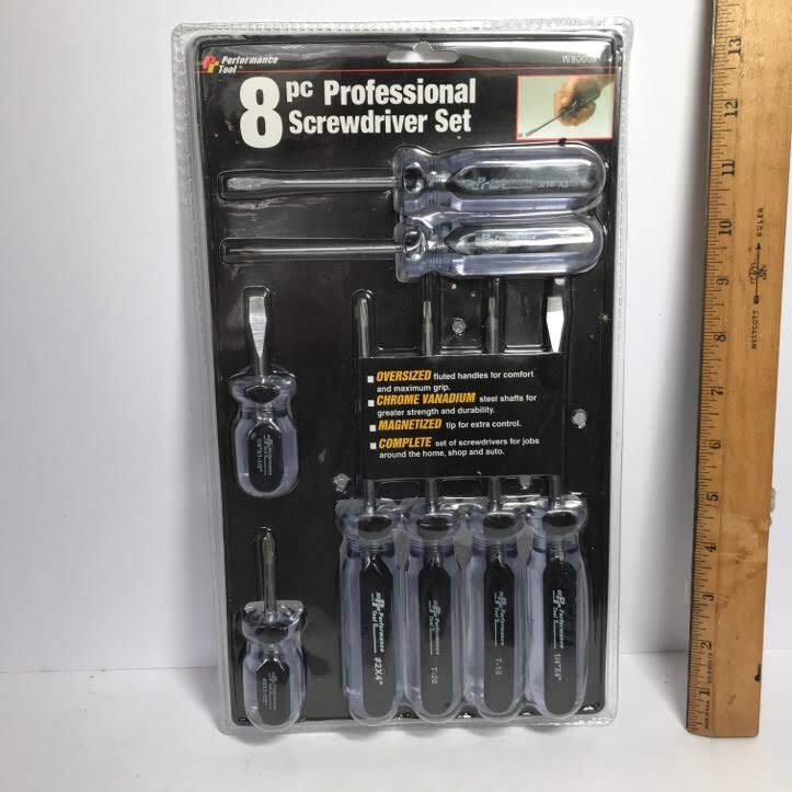 8 pc Professional Screwdriver Set