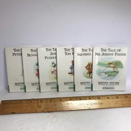 Set of 6 Beatrix Potter Collectible Book