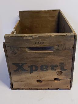 Vintage Wooden World Champion Ammo Box 12 Gauge - Western Cartridge Company