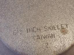 6 1/2" Cast Iron Skillet - Made in Taiwan