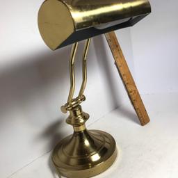 Vintage Brass Finish Piano Lamp