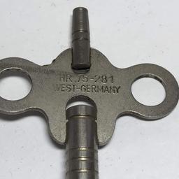 Lot of Vintage Clock Keys - One Marked W. Germany