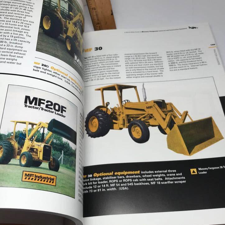 2001 “A World-Wide Guide to Massey Ferguson Industrial & Construction Equipment” Hard Cover Book