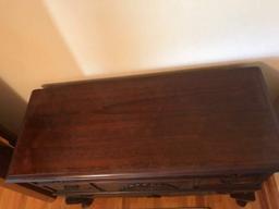 1952 Colonial Lowboy Lane Cedar Chest with Lower Drawer, Lock & Key - Beautiful!