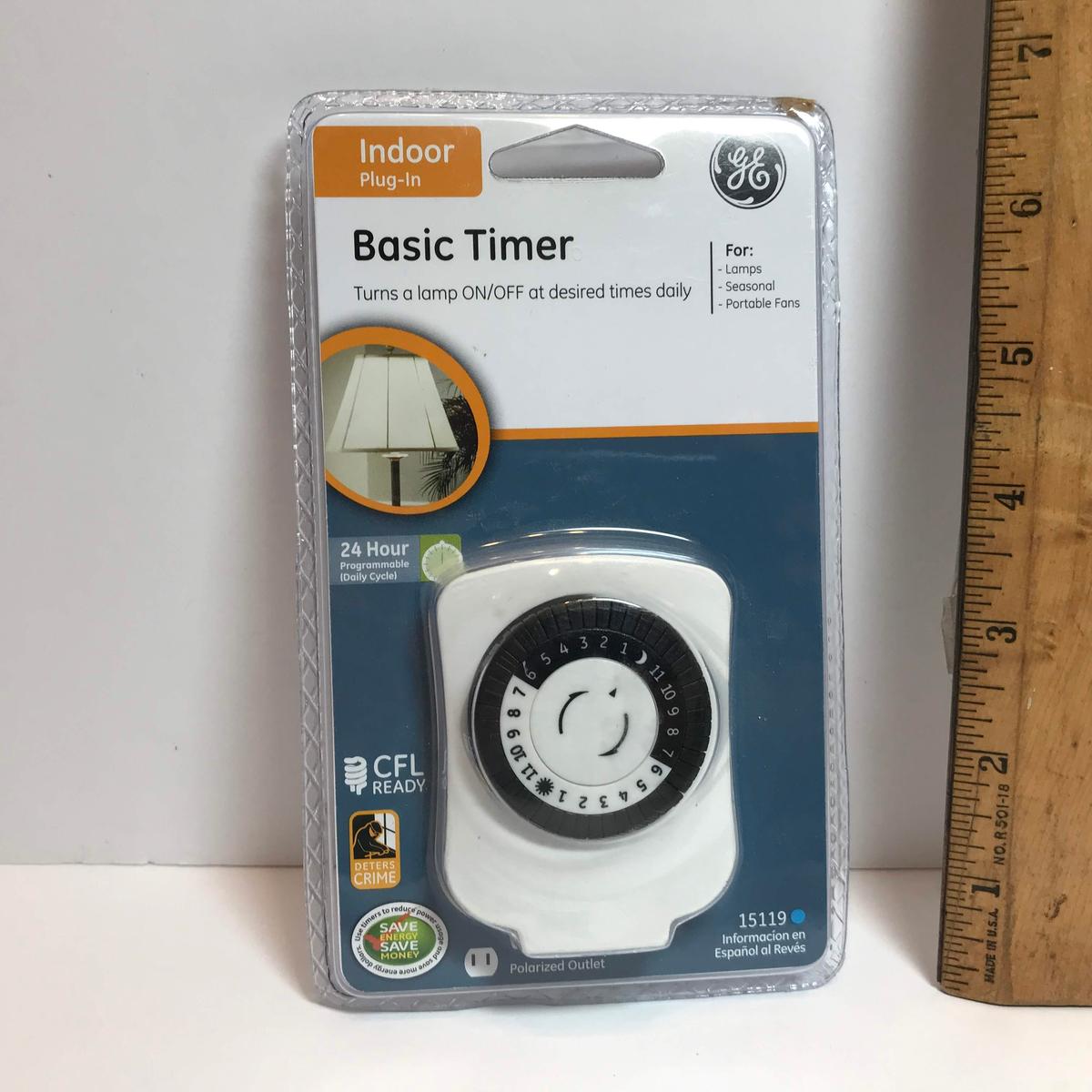 Indoor Plug-in Basic Timer - New in Package