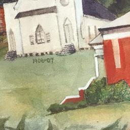 “Holly Springs, an Historical Perspective” Numbered Print 119/300 by Jenn Souther Jones