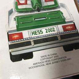 2002 HESS Toy Truck and Airplane - Never Used- In Box