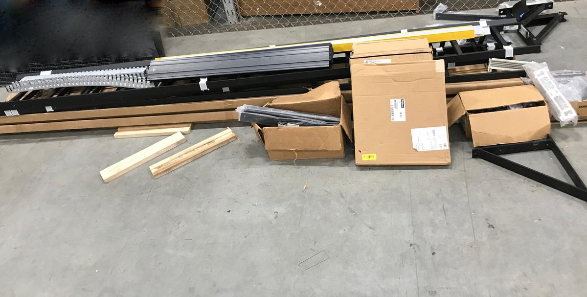 Lot of Ladder Racks, Triangle Support Kits & Misc Items