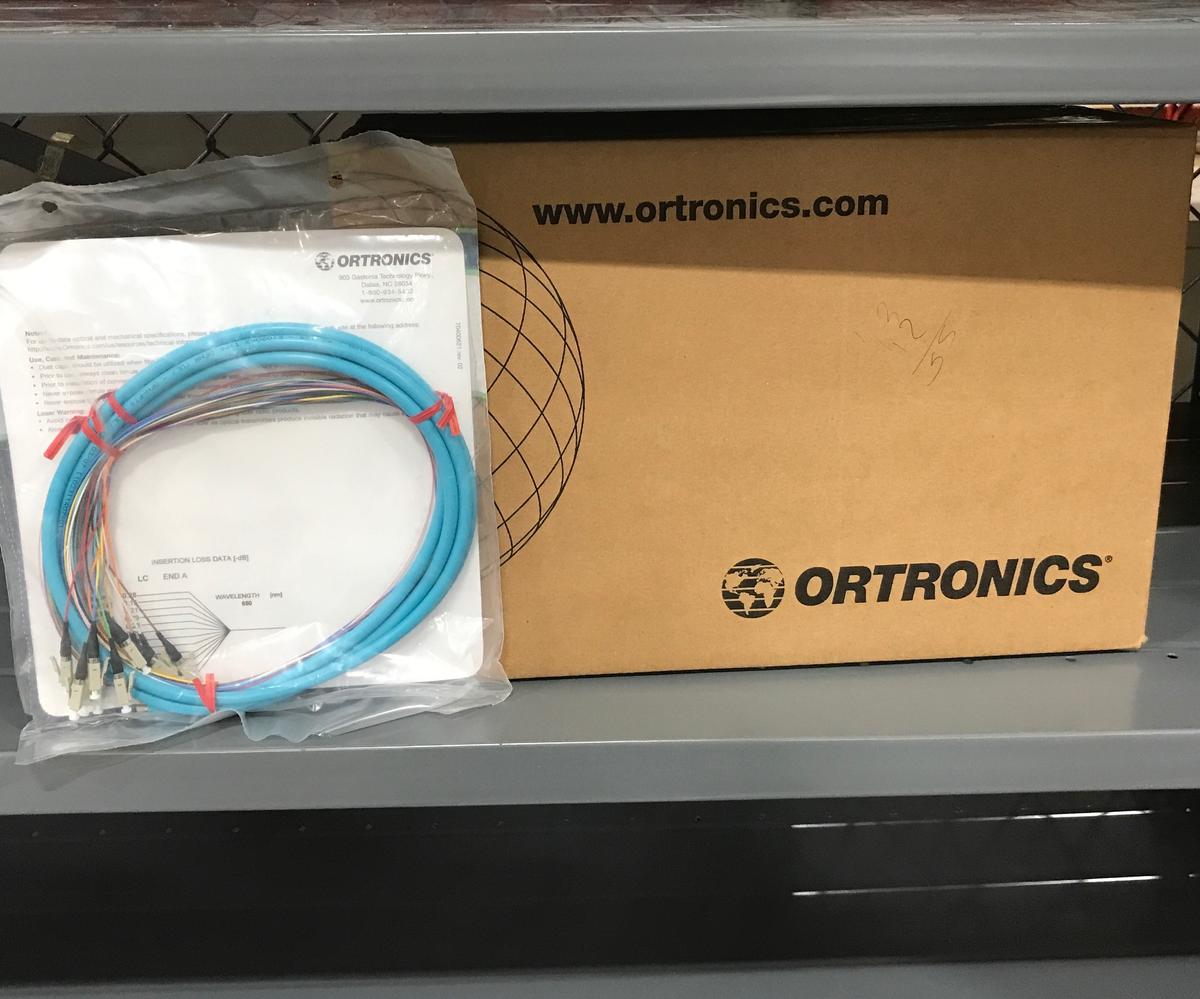 CASE of 12 - Ortronics Part # OR-626TF4ZR-GZ002M Fiber Pigtails