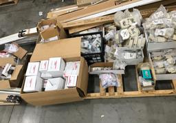 Pallets Full of Panduit & Wiremold Wire & Cable Management