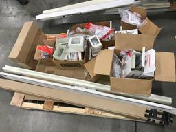 Pallets Full of Panduit & Wiremold Wire & Cable Management