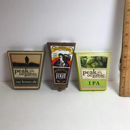 Lot of 3 Beer Taps