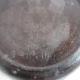 2 Small Cast Iron Frying Pans - USA