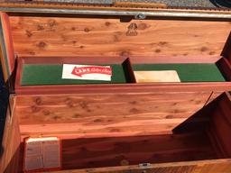 1947 Lane Cedar Chest with Felt Lined Tray