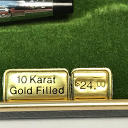 Vintage Cross Mechanical 10 Karat Gold Filled Pen in Case