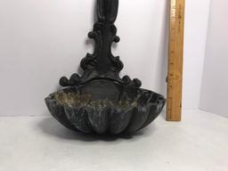 Cast Iron Kitchen Clam Shell Ladle Wall Hanging