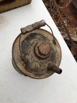 Vintage Galvanized Fuel Can