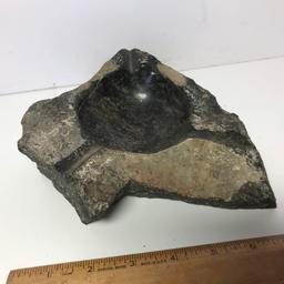 Vintage Granite Ashtray