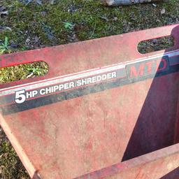 MTD Chipper Shredder 5 HP Engine