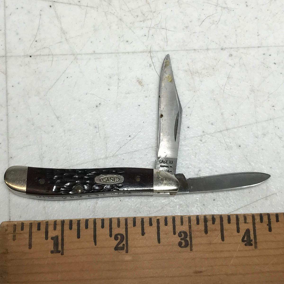 2 Blade Case Pocket Knife