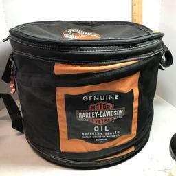 Harley Davidson Advertisement Cooler