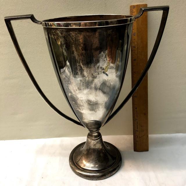 1922 & 1923 Series Hans Rees Sons Silver Plated Southern Railroad Challenge Loving Cup