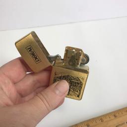 Vintage Doral Brass Zippo Lighter