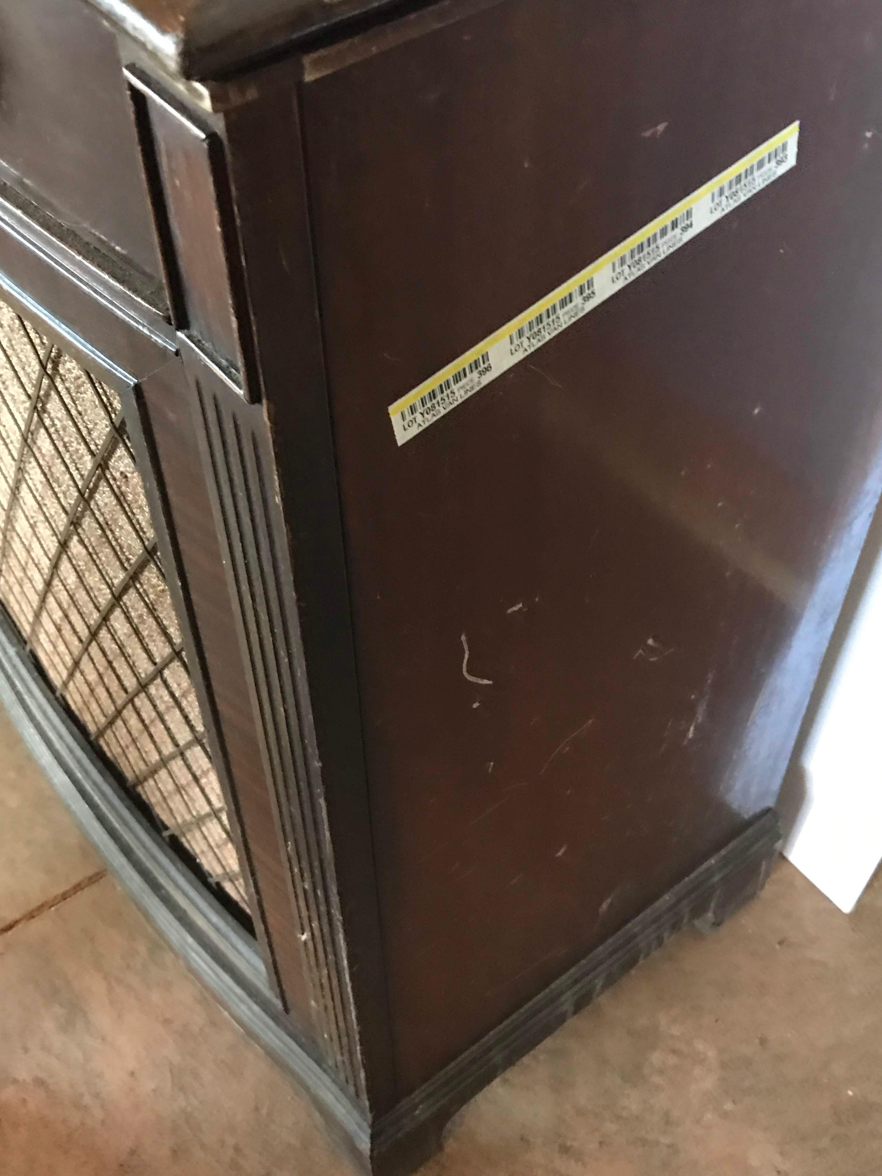 Vintage Wooden Stereo Cabinet - Empty