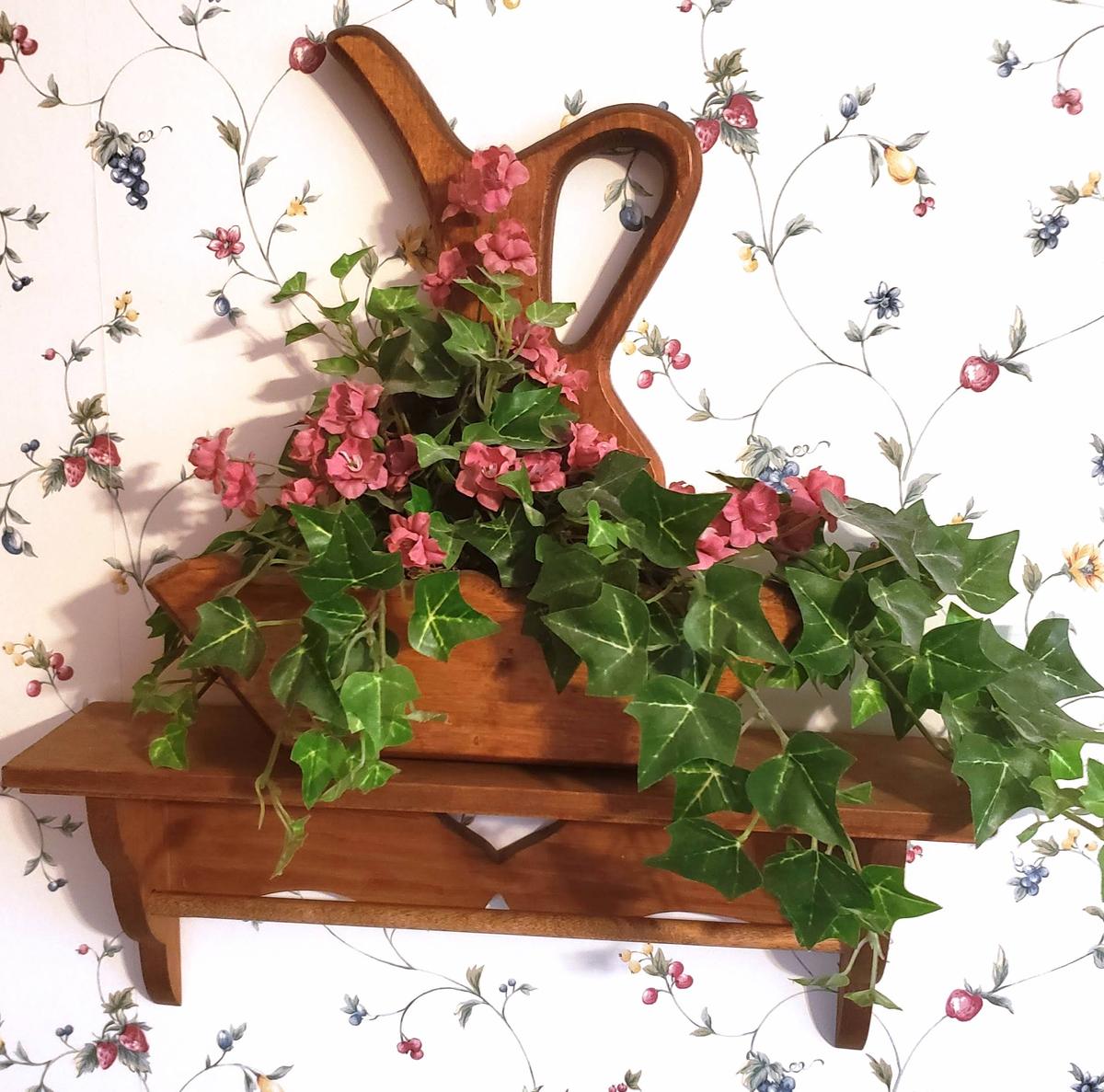 Vintage Wood Shelf Lot