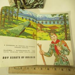 Boy Scout Handbook Sept. 1965 & Daniel Boone Book