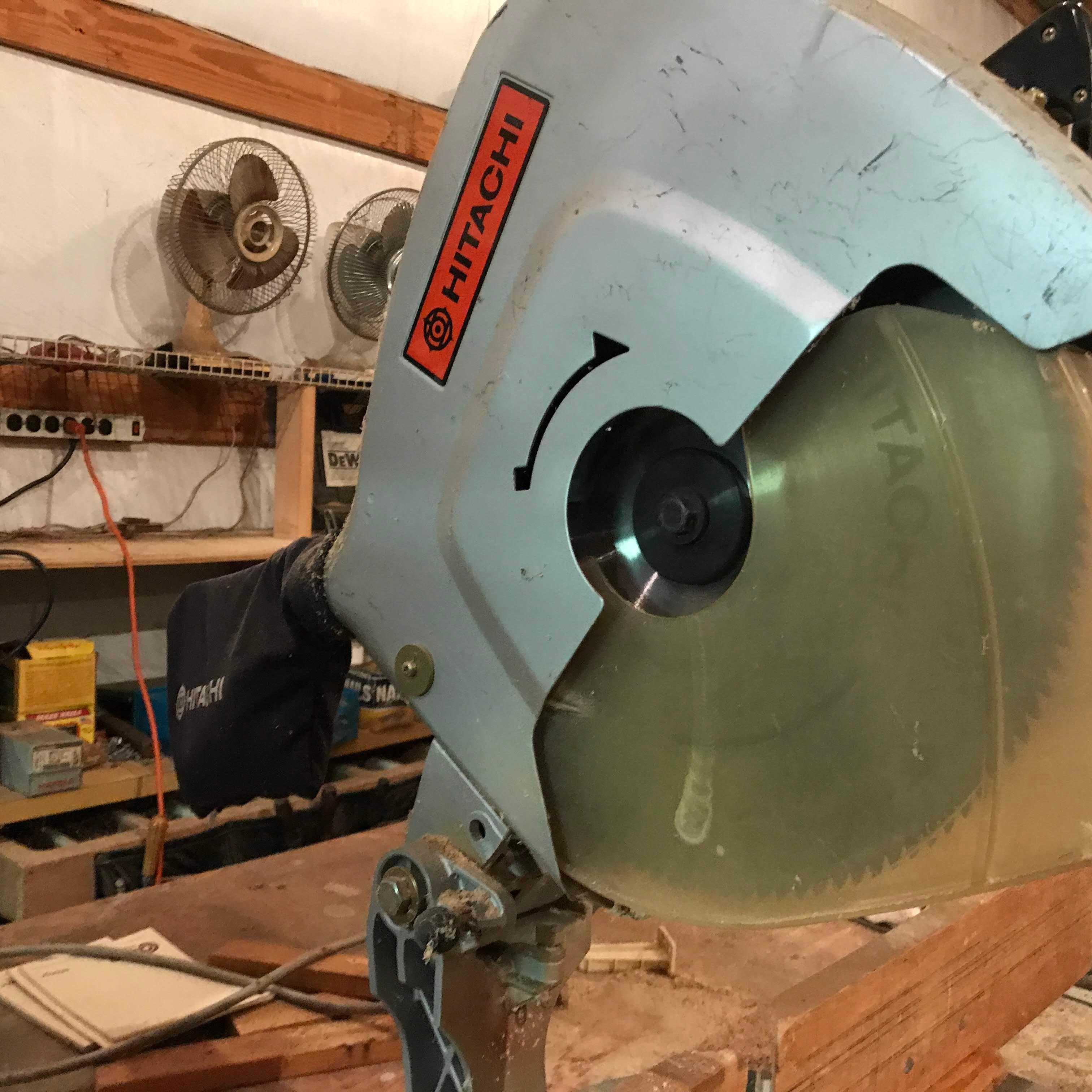 Hitachi 15” Miter Saw C 15FB - Works