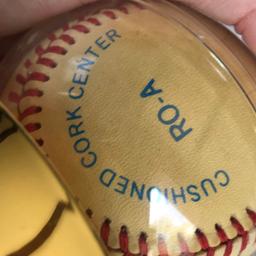 Whitey Ford Signed Rawlings Official MLB Baseball Authenticated by JSA