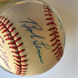 Bob Feller, Early Wynn & Bob Lemon Signed Rawlings Official MLB Baseball Authenticated by JSA