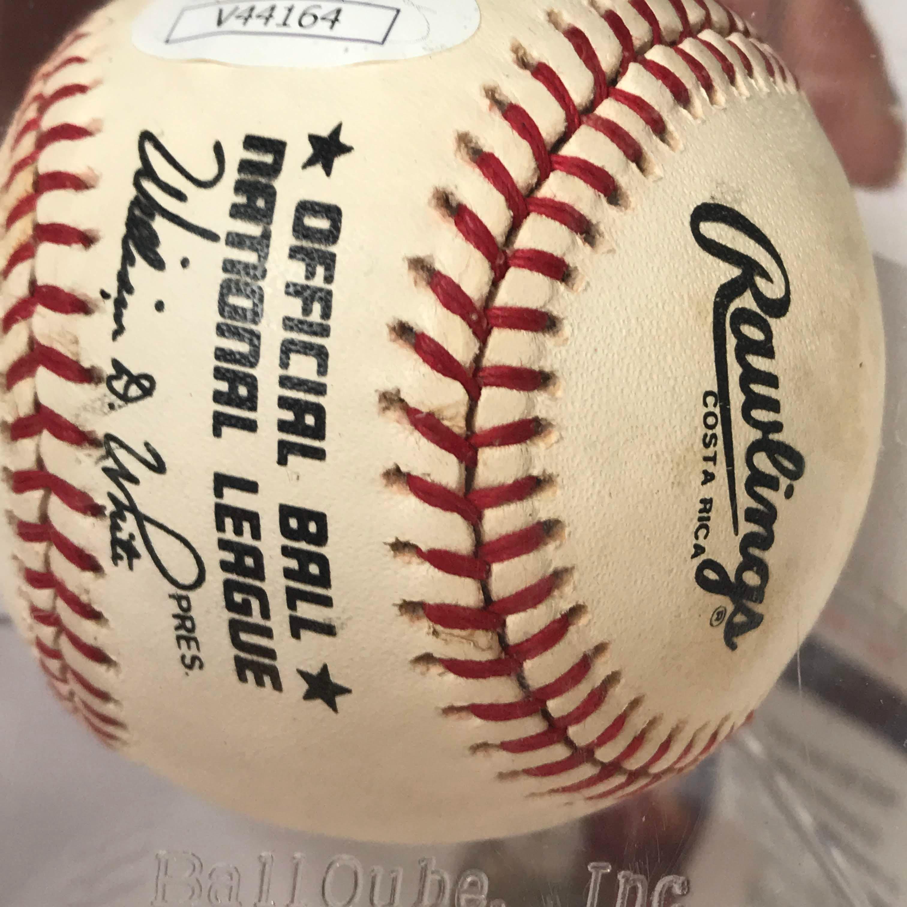 Ralph Kiner Signed Rawlings Official MLB Baseball Authenticated by JSA