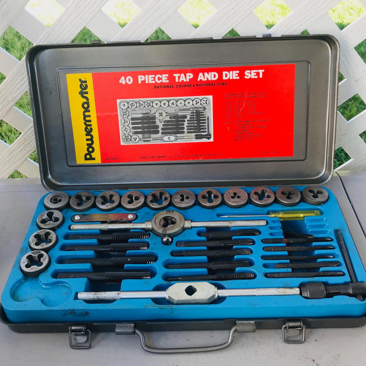 Power master Tap & Die Set