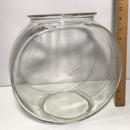 Large Glass General Store Jar