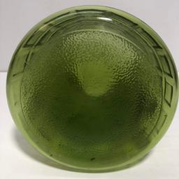 Green Glass Pitcher