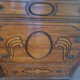 Vintage Wood Dresser