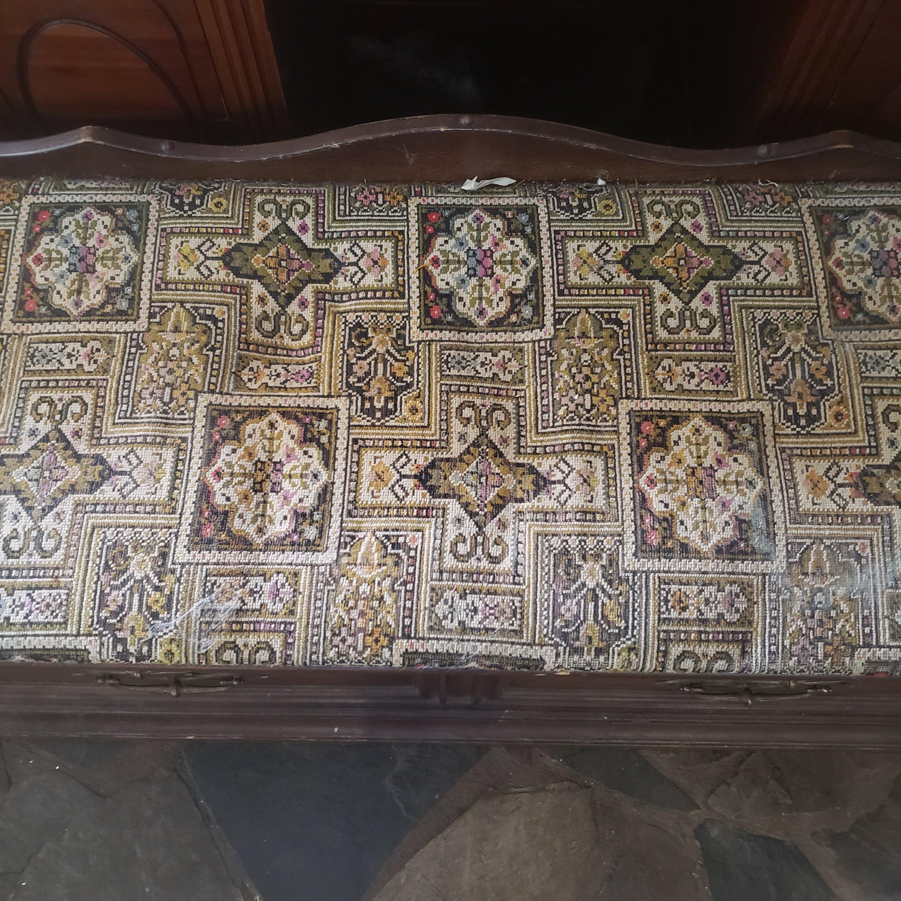 Vintage Lane Cedar Lined Hope Chest with Upholstered Top