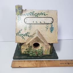 Painted Bird House