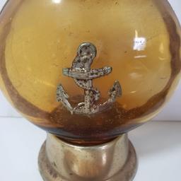 Vintage Brass Anchor Music Box Lantern