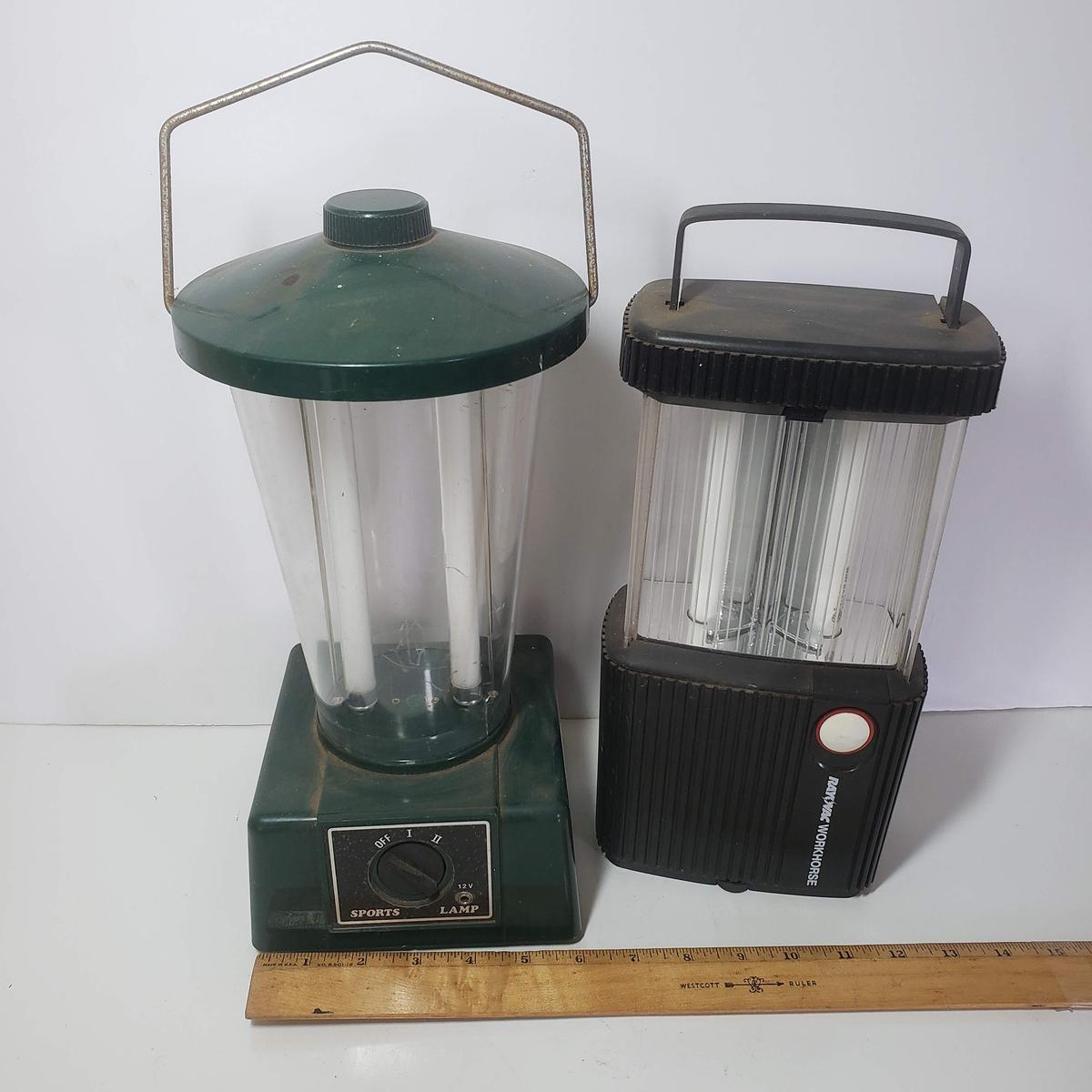 Battery Powered Lanterns, Set of 2