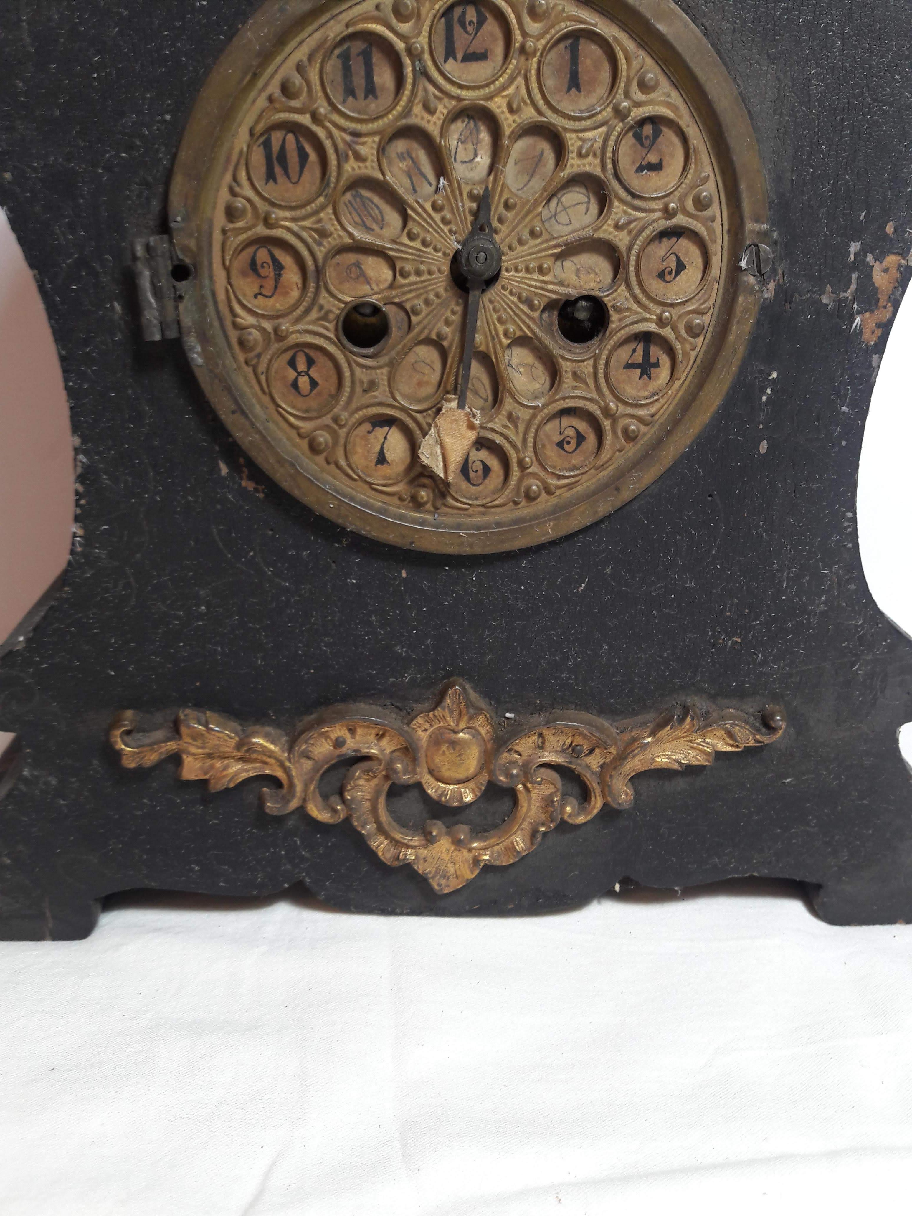 Antique Wooden Clock