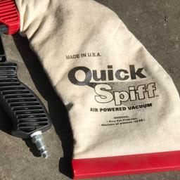 Quick Spiff Air Powered Vacuum by Zendex