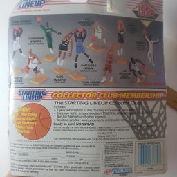 Vintage Starting Line Up Basketball Action Figure Shawn Kemp