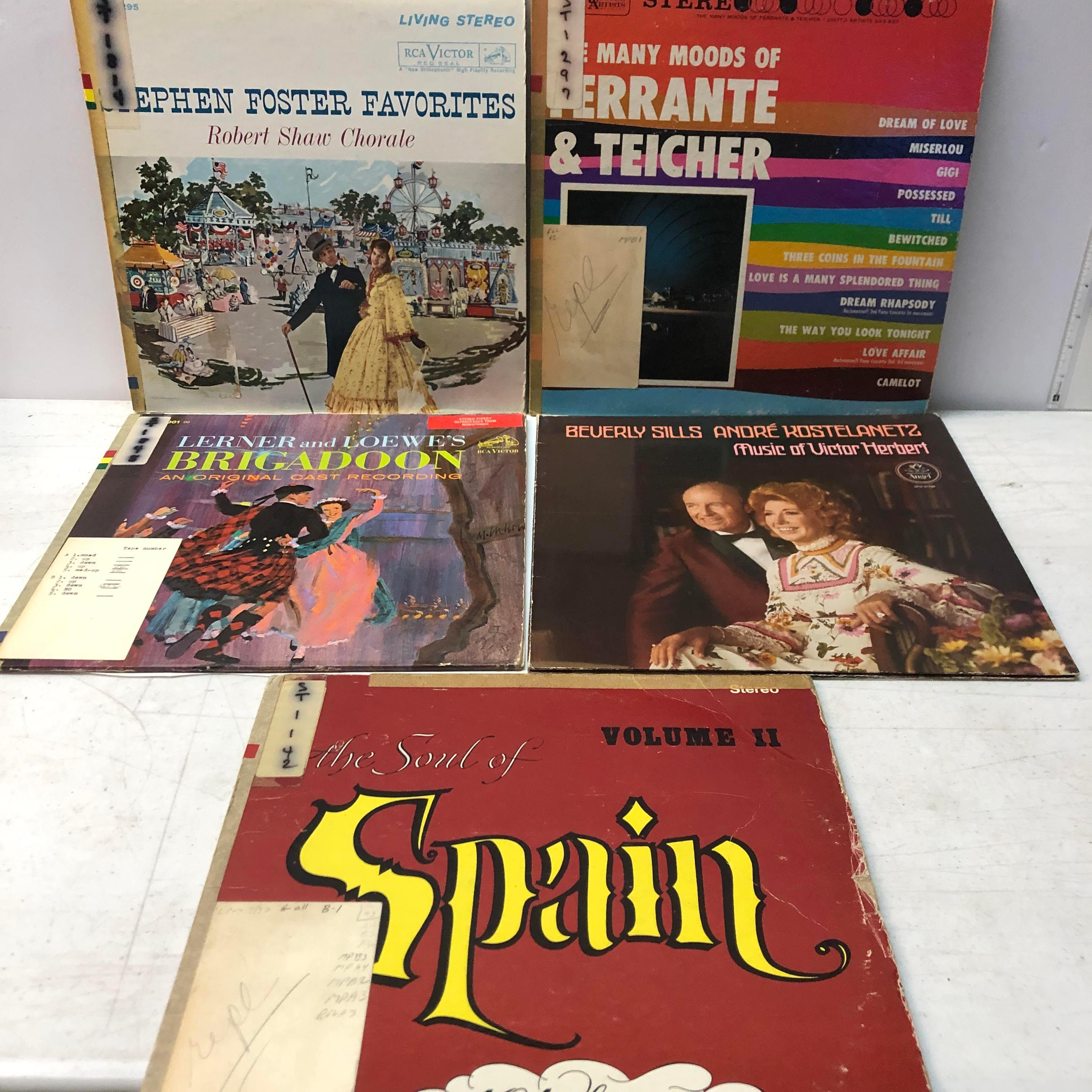 The Soul of Spain by 101 Strings and More Record Albums