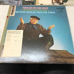 Fiedler on the Roof by Arthur Fiedler and Boston Pops and More Record Albums Lot of 5